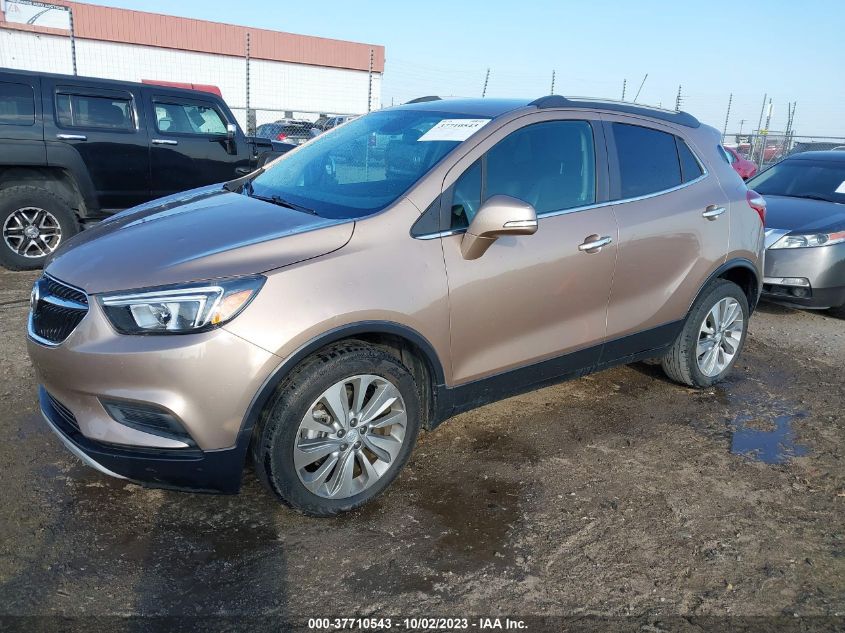 KL4CJASB1KB701856 2019 BUICK ENCORE, photo no. 2