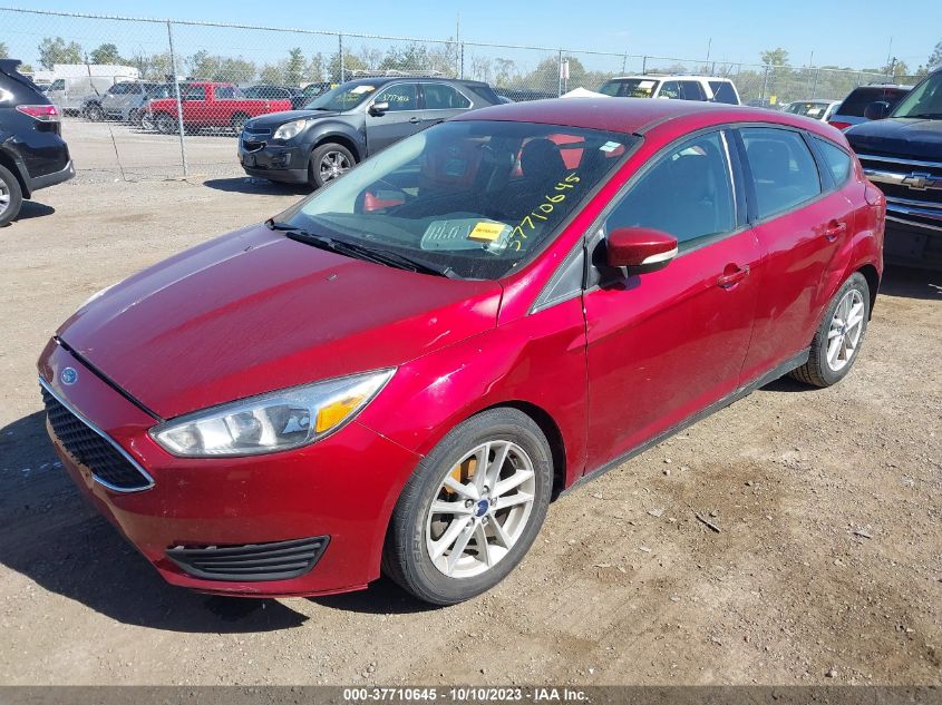 2016 FORD FOCUS SE - 1FADP3K21GL390697
