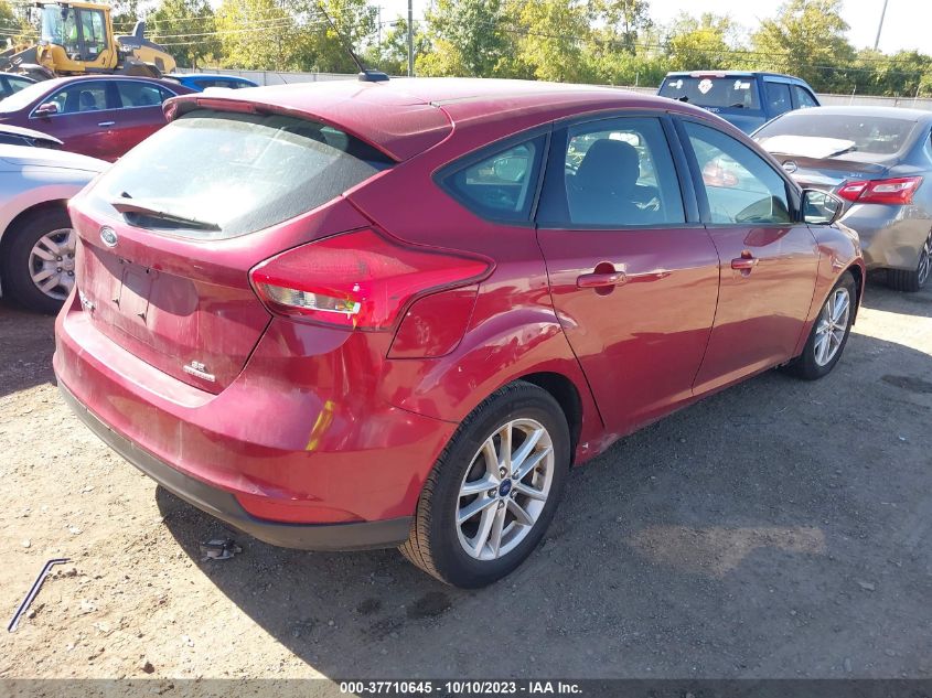 2016 FORD FOCUS SE - 1FADP3K21GL390697