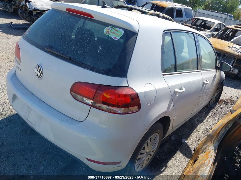 2013 VOLKSWAGEN GOLF W/CONV & SUNROOF - WVWDB7AJ2DW131655