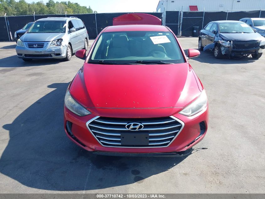 2017 HYUNDAI ELANTRA SE - 5NPD84LF5HH008708