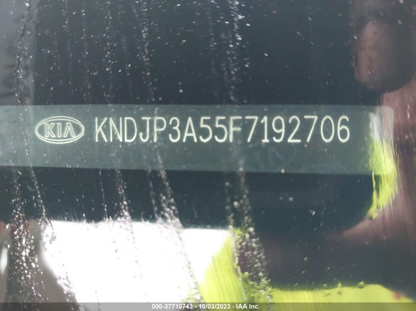 2015 KIA SOUL + - KNDJP3A55F7192706