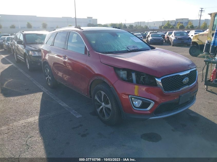 2017 KIA SORENTO EX V6 - 5XYPH4A56HG313665