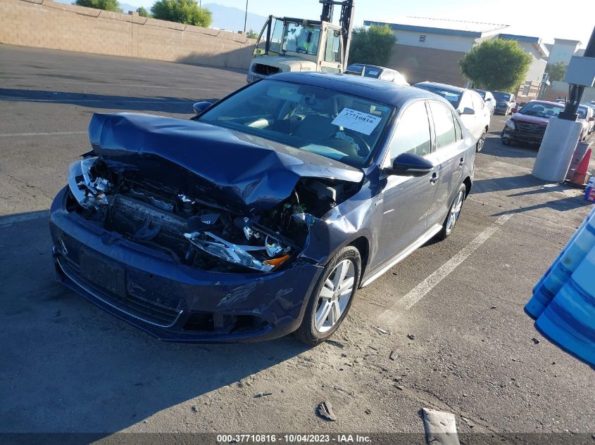 2013 VOLKSWAGEN JETTA SEDAN HYBRID SEL - 3VW637AJ8DM227888