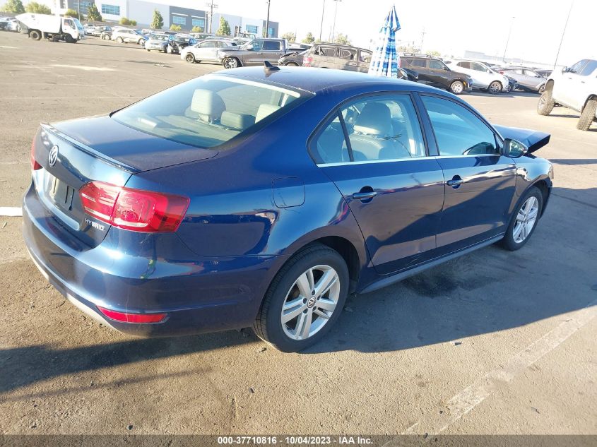 2013 VOLKSWAGEN JETTA SEDAN HYBRID SEL - 3VW637AJ8DM227888