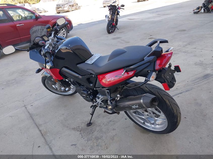 2011 BMW F800 ST WB1024402BZR12636
