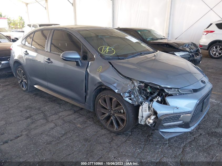 JTDS4MCE1MJ078086 TOYOTA COROLLA SE/NIGHTSHADE/APEX SE 2021