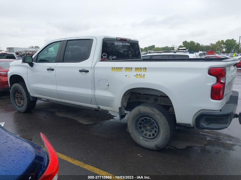 2022 CHEVROLET SILVERADO 1500 LTD 4WD  STANDARD BED WT 1GCUYAEF1NZ140719