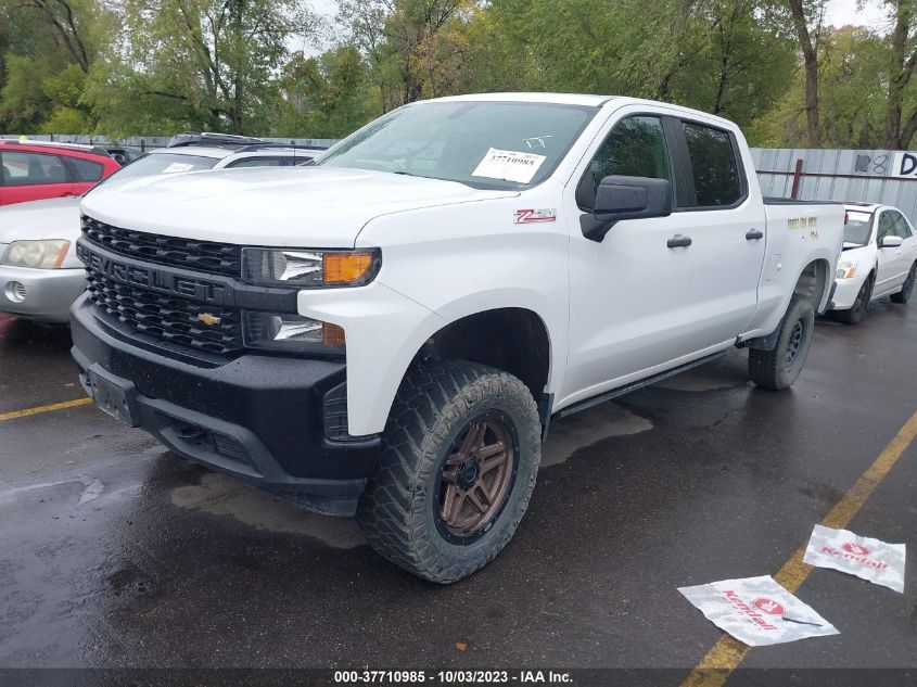 2022 CHEVROLET SILVERADO 1500 LTD 4WD  STANDARD BED WT 1GCUYAEF1NZ140719