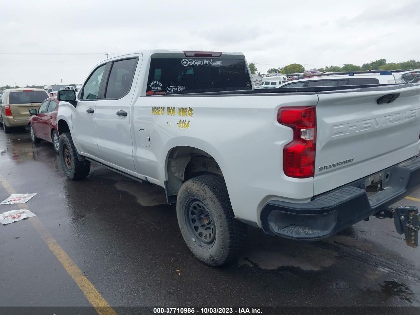 2022 CHEVROLET SILVERADO 1500 LTD 4WD  STANDARD BED WT 1GCUYAEF1NZ140719
