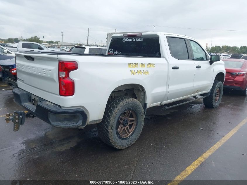 2022 CHEVROLET SILVERADO 1500 LTD 4WD  STANDARD BED WT 1GCUYAEF1NZ140719