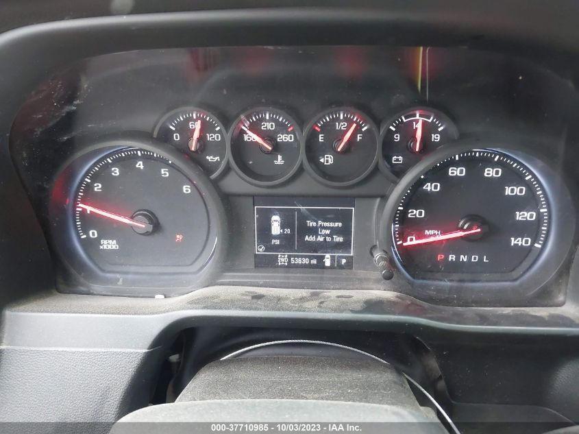 2022 CHEVROLET SILVERADO 1500 LTD 4WD  STANDARD BED WT 1GCUYAEF1NZ140719
