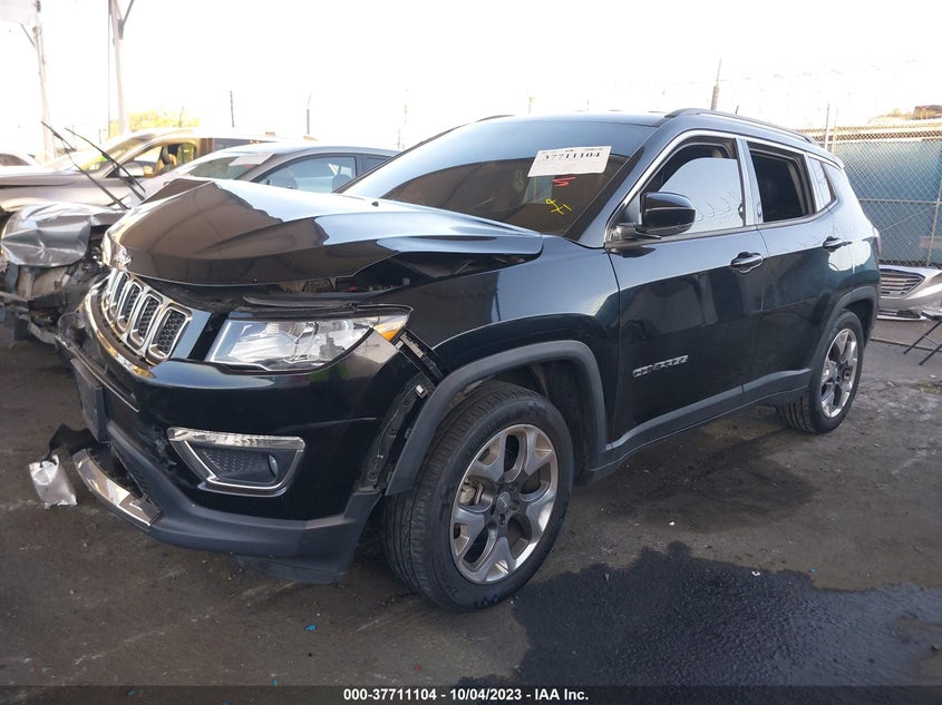 VIN 3C4NJCCB1LT170960 2020 JEEP COMPASS LIMITED