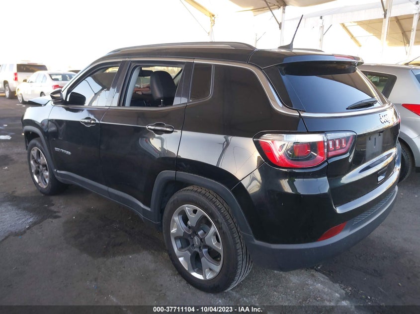 VIN 3C4NJCCB1LT170960 2020 JEEP COMPASS LIMITED