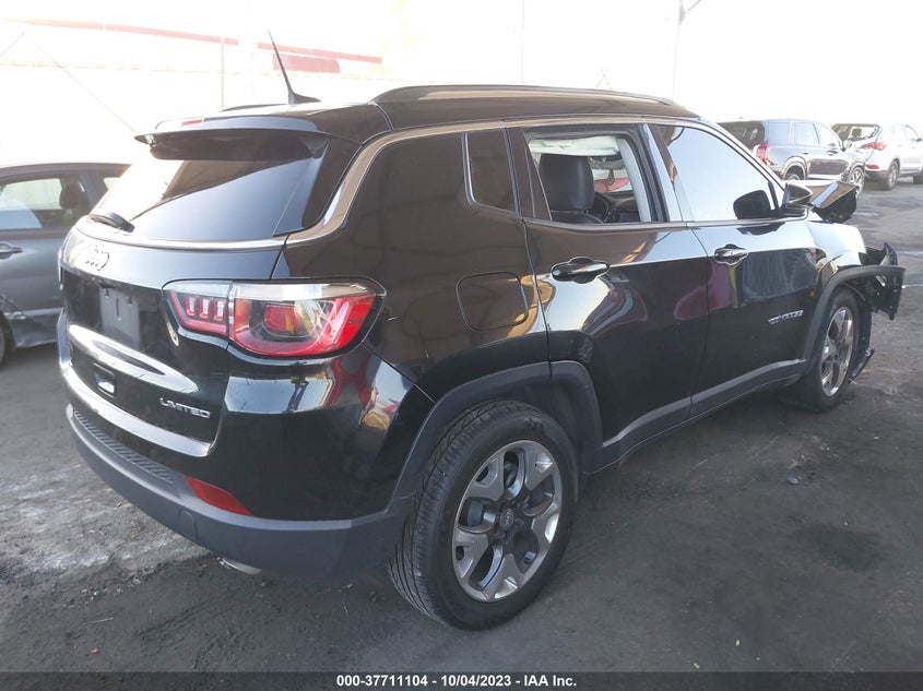VIN 3C4NJCCB1LT170960 2020 JEEP COMPASS LIMITED