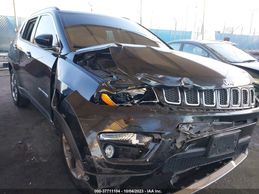 VIN 3C4NJCCB1LT170960 2020 JEEP COMPASS LIMITED