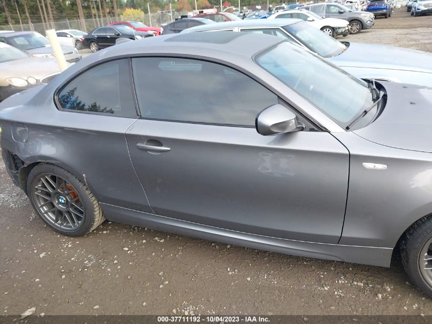 2013 BMW 1 SERIES 128I - WBAUP9C54DVF46799