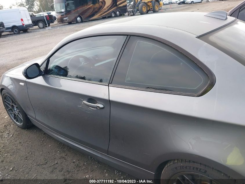 2013 BMW 1 SERIES 128I - WBAUP9C54DVF46799