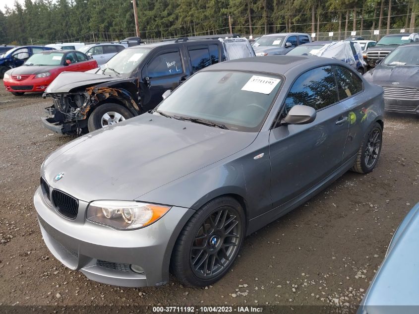 2013 BMW 1 SERIES 128I - WBAUP9C54DVF46799