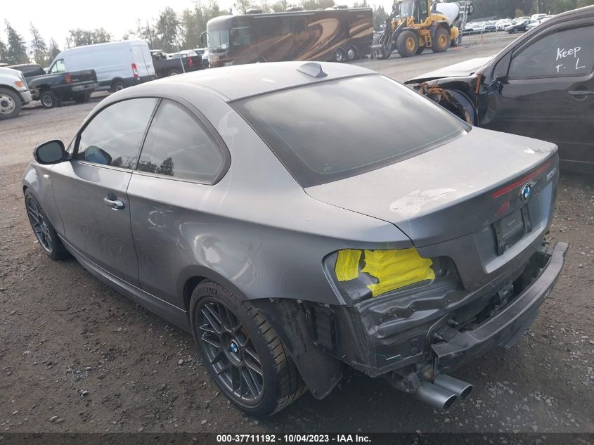 2013 BMW 1 SERIES 128I - WBAUP9C54DVF46799
