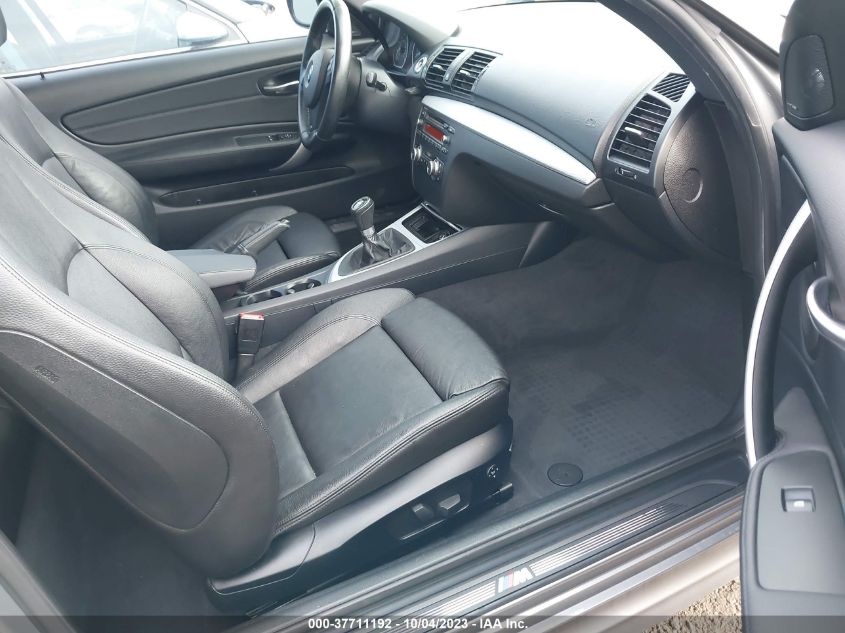 2013 BMW 1 SERIES 128I - WBAUP9C54DVF46799
