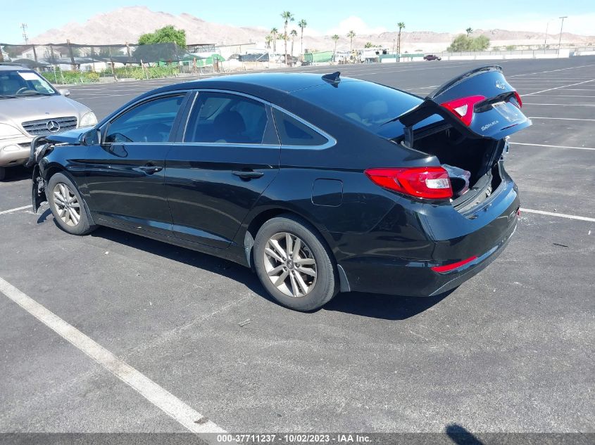 2015 HYUNDAI SONATA 2.4L SE - 5NPE24AF3FH206273