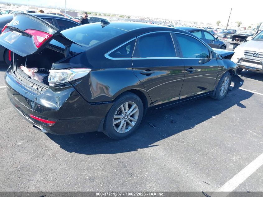 2015 HYUNDAI SONATA 2.4L SE - 5NPE24AF3FH206273