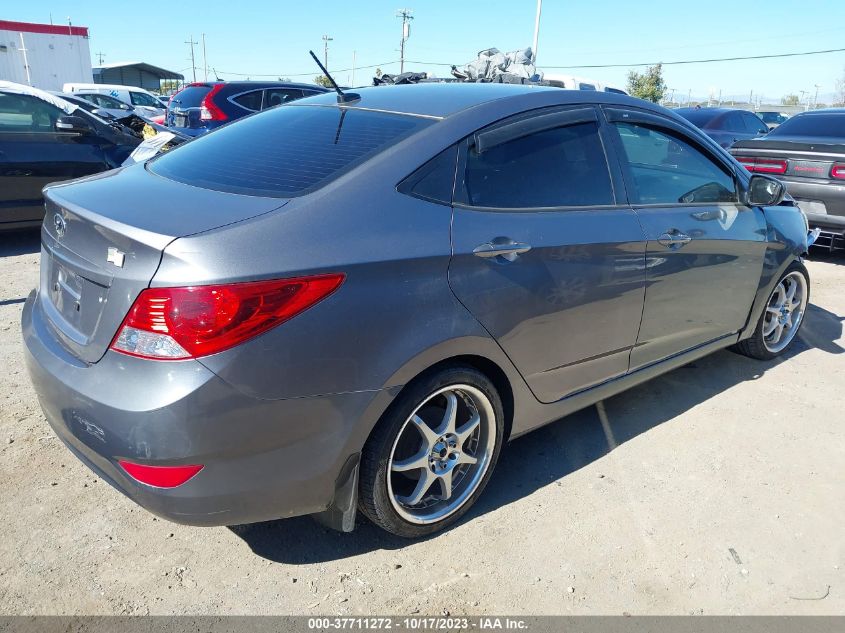 2014 HYUNDAI ACCENT GLS - KMHCT4AE6EU722221