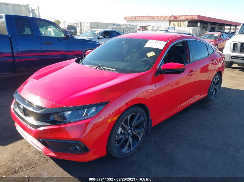 VIN 2HGFC2F86LH562125 2020 HONDA CIVIC SEDAN SPORT