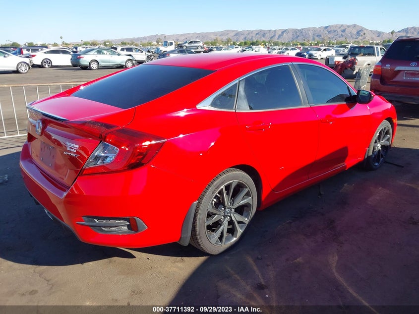 VIN 2HGFC2F86LH562125 2020 HONDA CIVIC SEDAN SPORT
