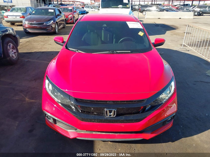 VIN 2HGFC2F86LH562125 2020 HONDA CIVIC SEDAN SPORT