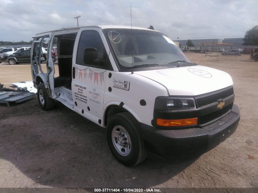 2021 CHEVROLET EXPRESS CARGO RWD 2500 REGULAR WHEELBASE WT - 1GCWGAFP8M1192638