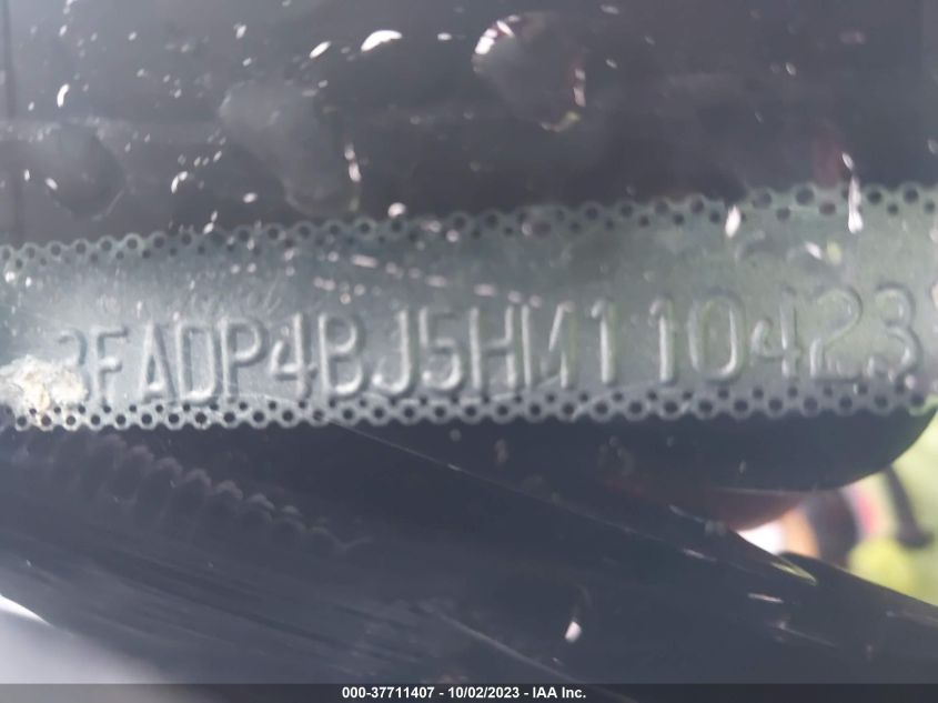 2017 FORD FIESTA SE - 3FADP4BJ5HM110423