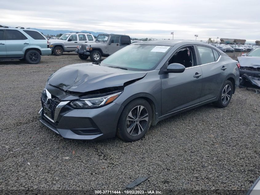 2022 NISSAN SENTRA SV - 3N1AB8CV6NY249777