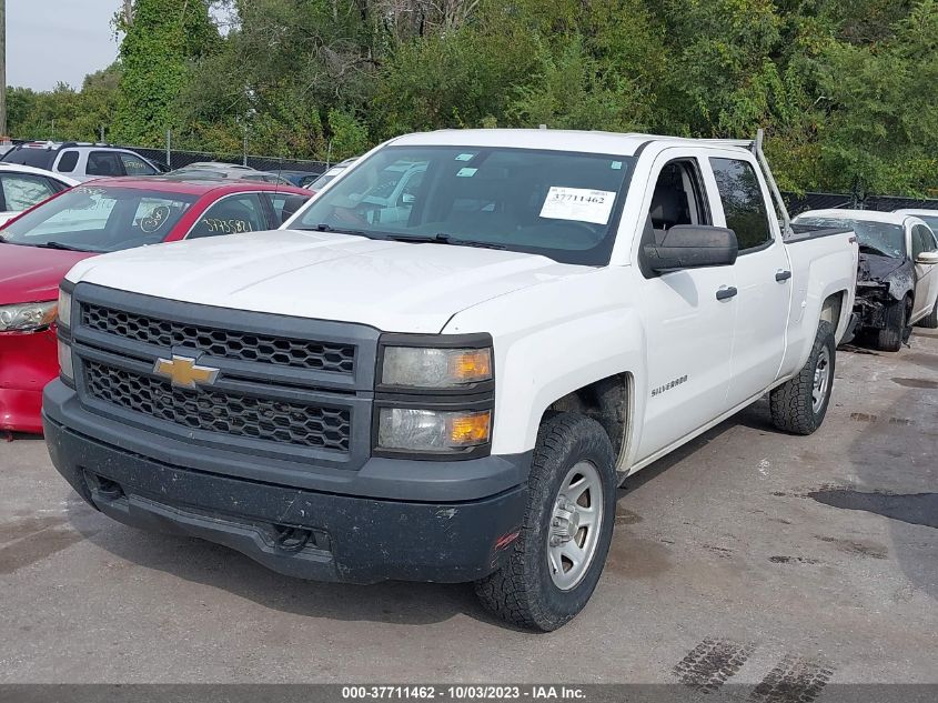 2014 CHEVROLET SILVERADO 1500 WORK TRUCK - 3GCUKPEC3EG244168