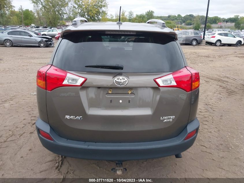 2015 TOYOTA RAV4 LIMITED - 2T3DFREV5FW363018