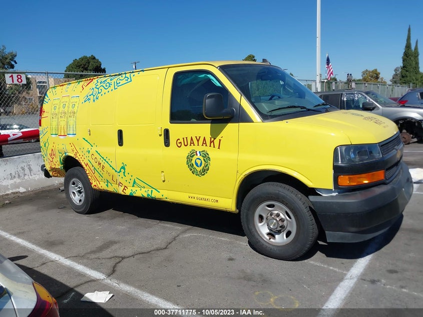 VIN 1GCZGGFP5N1165592 2022 CHEVROLET EXPRESS CARGO VAN
