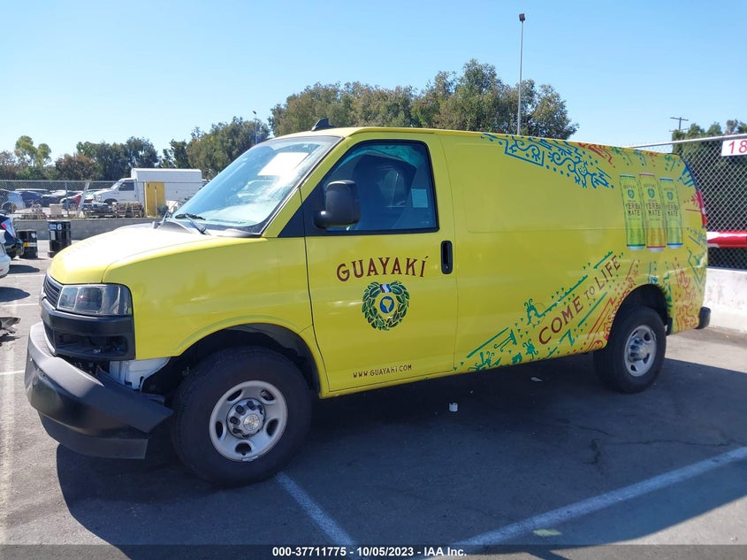 VIN 1GCZGGFP5N1165592 2022 CHEVROLET EXPRESS CARGO VAN
