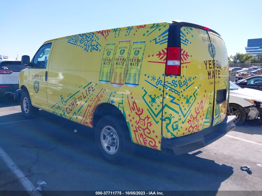 VIN 1GCZGGFP5N1165592 2022 CHEVROLET EXPRESS CARGO VAN