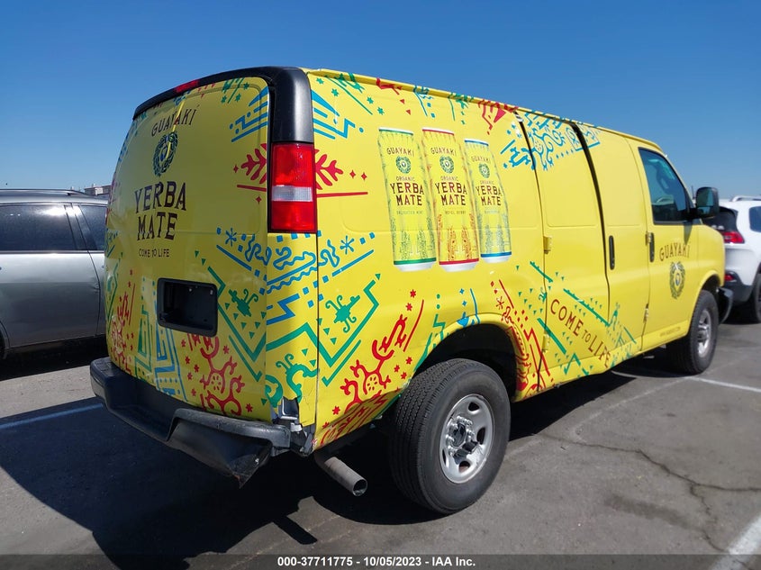 VIN 1GCZGGFP5N1165592 2022 CHEVROLET EXPRESS CARGO VAN