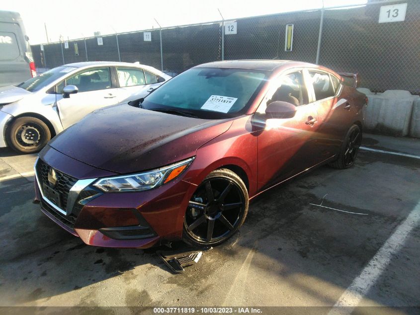 2022 NISSAN SENTRA SV - 3N1AB8CV6NY287624