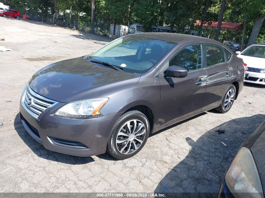 2013 NISSAN SENTRA S - 3N1AB7AP3DL737658