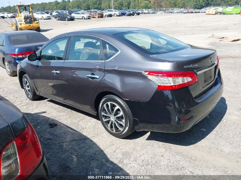 2013 NISSAN SENTRA S - 3N1AB7AP3DL737658