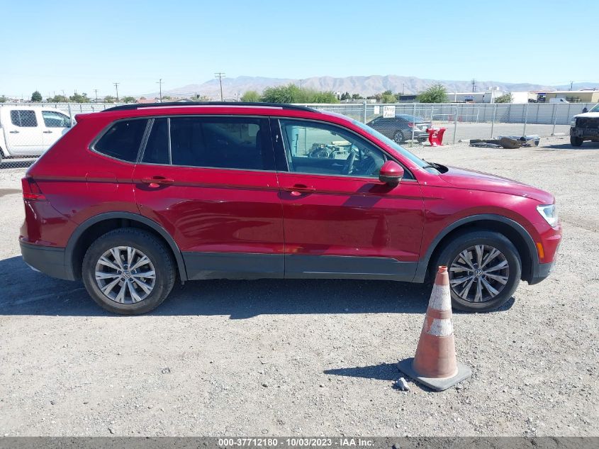 2018 VOLKSWAGEN TIGUAN S - 3VV0B7AX9JM075343