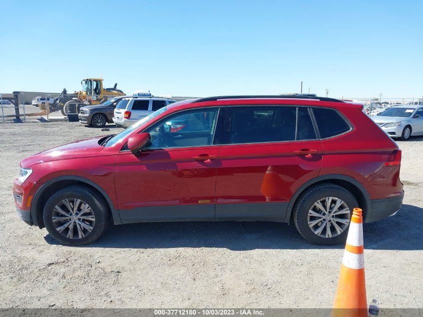 2018 VOLKSWAGEN TIGUAN S - 3VV0B7AX9JM075343