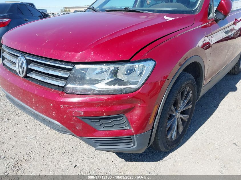 2018 VOLKSWAGEN TIGUAN S - 3VV0B7AX9JM075343