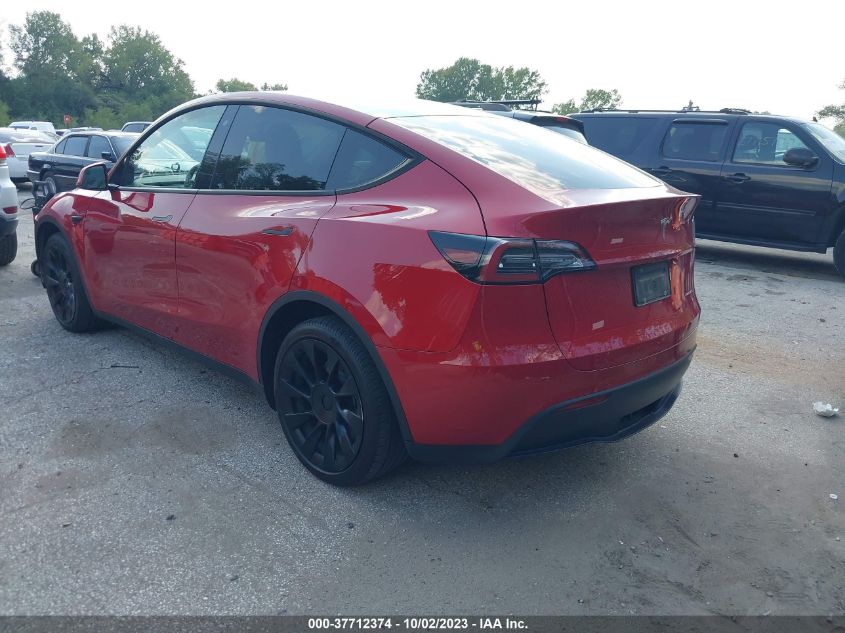 2020 TESLA MODEL Y LONG RANGE - 5YJYGDEEXLF020739