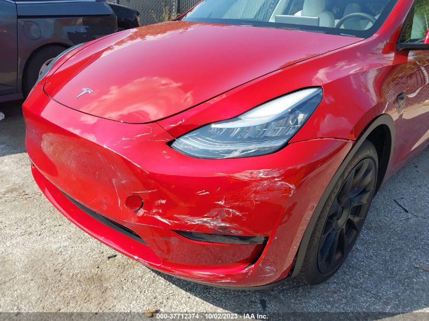 2020 TESLA MODEL Y LONG RANGE - 5YJYGDEEXLF020739