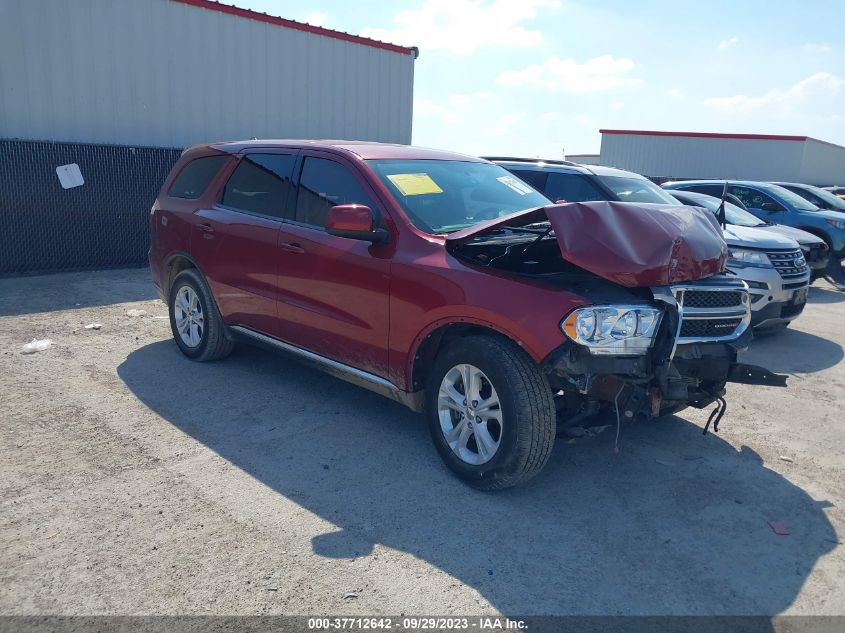2013 DODGE DURANGO SXT - 1C4RDHAG6DC659727