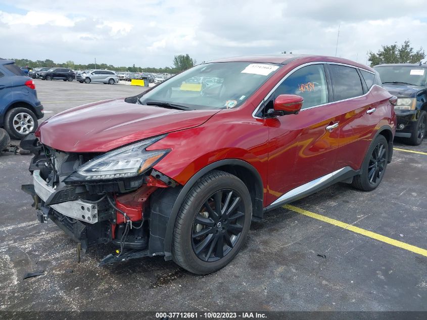 5N1AZ2CS4NC108948 Nissan Murano SL 2